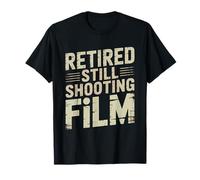 Retired Film Photographer Still Shoots 35mm Analog T-Shirt