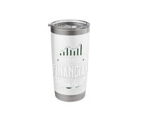 Retired Financial Analyst Accountant Apparel Stainless Steel Insulated Tumbler