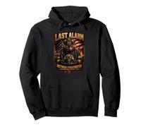 Retired Firefighter Last Alarm Answered Every Call Pullover Hoodie