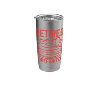 Retired Firefighter Pension Retiring Stainless Steel Insulated Tumbler