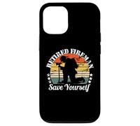 Retired Firefighter Save Yourself Retiring Fireman Case for iPhone 12/12 Pro