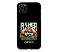 Retired Fisher The Hat Came First The Badge Came After Case for iPhone 11 Pro Max