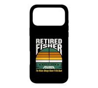 Retired Fisher The Water Always Knew Id Be Back Case for iPhone 17 Pro Max