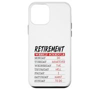 Retired Funny Retirement Plan Do What You Want Case for iPhone 12 mini