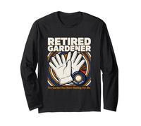 Retired Gardener The Garden Has Been Waiting for Me Long Sleeve T-Shirt