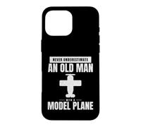 Retired Glider Field Trim Maiden Flight RC Planes Case for iPhone 16 Pro Max