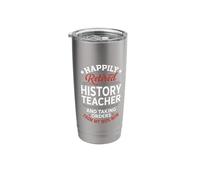 Retired History Teacher Taking Orders from Wife Stainless Steel Insulated Tumbler