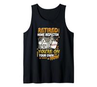 Retired Home Inspector House Inspection Retirement Tank Top