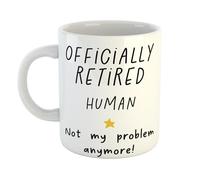 Retired Human Resources Not My Problem Anymore - Funny Gift Mug for Human Resources, for Retirement Parties, Birthdays, or Appreciation Gifts