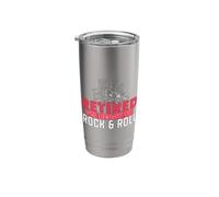 Retired I'm Ready to Rock & Roll Stainless Steel Insulated Tumbler