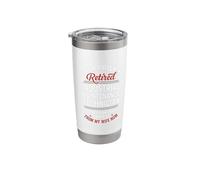 Retired Industrial Maintenance Technician Orders from Wife Stainless Steel Insulated Tumbler