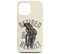 Retired Knee Replacement Patient Funny Robot Leg Recovery Case for iPhone 13 Pro Max