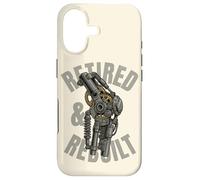 Retired Knee Replacement Patient Funny Robot Leg Recovery Case for iPhone 17