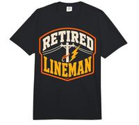 Retired Lineman Comfort Colors Adult Heavyweight T-Shirt