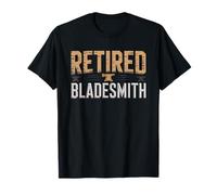 Retired Man Hobby Knife Making Forge Bladesmith Maker T-Shirt