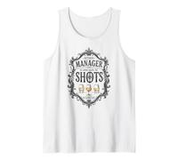 Retired Manager No Longer Calling The Shots Funny Vintage Tank Top