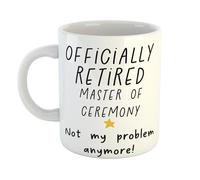 Retired Master of Ceremony Not My Problem Anymore - Funny Gift Mug for Master of Ceremony, for Retirement Parties, Birthdays, or Appreciation Gifts