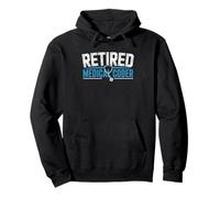 Retired Medical Coder Billing Coding Veteran Healthcare Pullover Hoodie