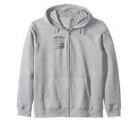 Retired Meet Me At The Seaside Café Tea Scones Sea View Zip Hoodie