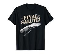 Retired Military Last Salute Retirement Ceremony Veteran T-Shirt