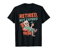 Retired Not Expired Funny Grandpa T-Shirt