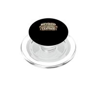Retired Not Expired Still Crafting Leather Worker Gift PopSockets PopGrip for MagSafe
