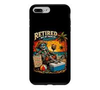 Retired Not My Problem Anymore Funny Beach Retirement Design Case for iPhone 7 Plus/8 Plus