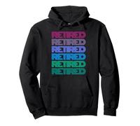 RETIRED Not My Problem Anymore Grandpa Dad Retirement Class Pullover Hoodie