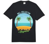 Retired Not My Problem Anymore Hawaiian Shirt Bill Collector Comfort Colors Adult Heavyweight T-Shirt