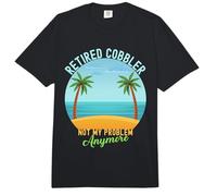 Retired Not My Problem Anymore Hawaiian Shirt Cobbler Comfort Colors Adult Heavyweight T-Shirt