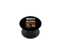 Retired Not My Problem Retirement Humor PopSockets Adhesive PopGrip