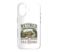 Retired Now Exploring Historic Houses And Tea Rooms OAP Case for iPhone 17