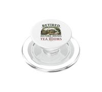 Retired Now Exploring Historic Houses And Tea Rooms OAP PopSockets PopGrip for MagSafe