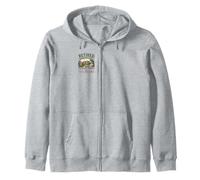 Retired Now Exploring Historic Houses And Tea Rooms OAP Zip Hoodie