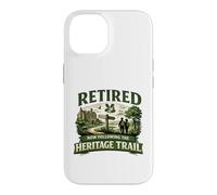 Retired Now Following The Heritage Trail Retirement Walking Case for iPhone 14