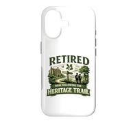 Retired Now Following The Heritage Trail Retirement Walking Case for iPhone 17