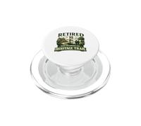 Retired Now Following The Heritage Trail Retirement Walking PopSockets PopGrip for MagSafe