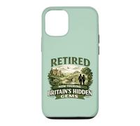 Retired Now Touring Britain's Hidden Gems Retirement Case for iPhone 12/12 Pro