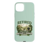 Retired Now Touring Britain's Hidden Gems Retirement Case for iPhone 15 Plus