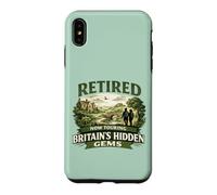 Retired Now Touring Britain's Hidden Gems Retirement Case for iPhone XS Max