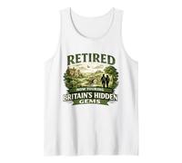 Retired Now Touring Britain's Hidden Gems Retirement Tank Top