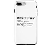 Retired Nurse Est 2025 Former Life Saver Now Nap Specialist Case for iPhone 7 Plus/8 Plus