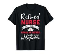 Retired Nurse For Women Funny Nursing 2025 Retirement Women T-Shirt