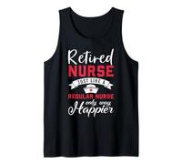 Retired Nurse For Women Funny Nursing 2025 Retirement Women Tank Top