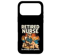 Retired Nurse Hospital Retirement Officially Out Of Patients Case for iPhone 17 Pro Max