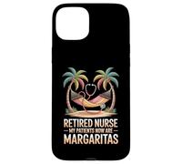 Retired Nurse My Patients Now Are Margaritas Case for iPhone 15 Plus