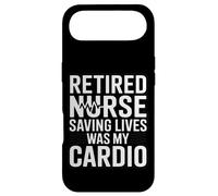 Retired Nurse Saving Lives Was My Cardio Humor Case for iPhone Air