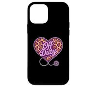 Retired OFF DUTY Camp Nurse Heart Trip Squad Nursing School Case for iPhone 12 mini