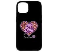 Retired OFF DUTY Camp Nurse Heart Trip Squad Nursing School Case for iPhone 13