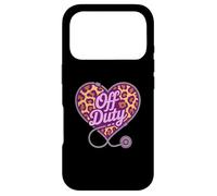 Retired OFF DUTY Camp Nurse Heart Trip Squad Nursing School Case for iPhone 17 Pro